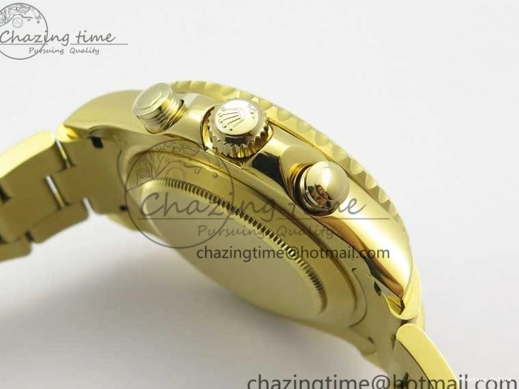 0209 ComfortFit YachtMaster II 2017 baselworld 116688 YG Blue Ceramic JF 1:1 Best Edition on YG Bracelet A 3063